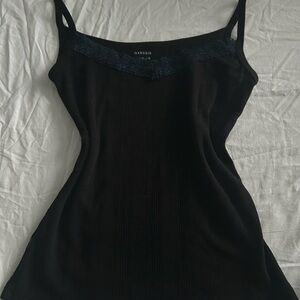 Y2K Black lace cami